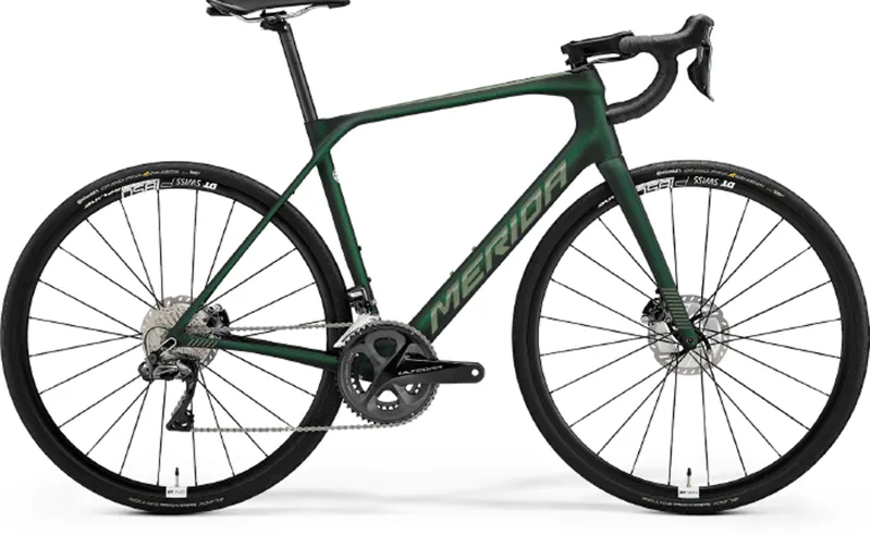 Merida Scultura Endurance 9000 Road Bike in Green